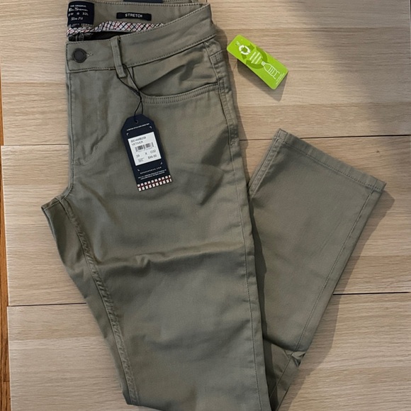 Ben Sherman Other - Men’s Ben Sherman Olive Stretch Slim Pants 29x32 NWT